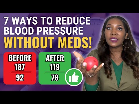 7 Natural Ways To Lower Blood Pressure WITHOUT BP MEDS Today! No. 7 Is My Favorite!