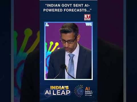 “Indian Govt Sent AI-Powered Forecasts”: Sundar Pichai Recalls Initiative at AI Impact Summit