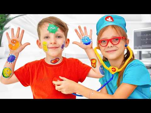 🩺✨ Magic Doctor & Health Stickers | Fixing Bad Habits Through Play