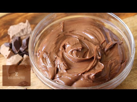 Creamy GIANDUJA CHOCOLATE FROSTING Recipe / Icing / Filling | DallasChocolateClasses.com