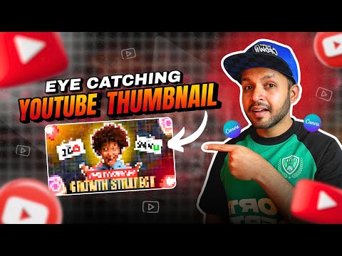 🤯 How to Design Eye-Catching YouTube Thumbnails in Canva? | YouTube Thumbnail Tutorial