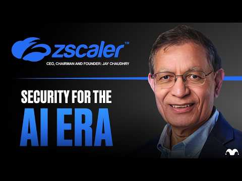 Zscaler's Jay Chaudhry on Zero‑Trust for the AI Era
