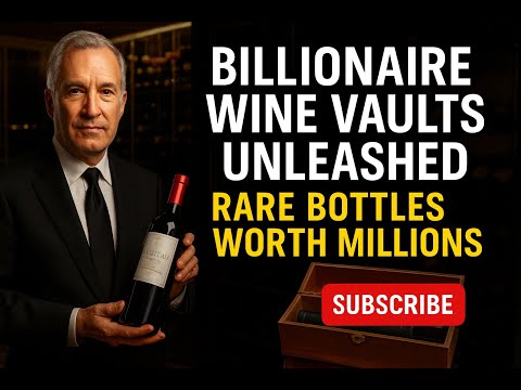 Billionaire Wine Vaults Unleashed Rare Bottles Worth Millions You Need to See
