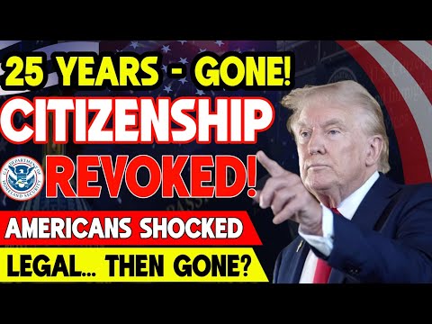 💥 UNBELIEVABLE Citizenship Cancelled | After25 Years | Rights Taken Away