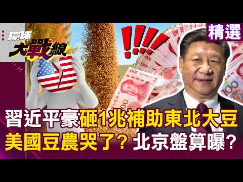 Xi Jinping pours 1 trillion into subsidies for northeastern soybeans “American farmers are crying”?!