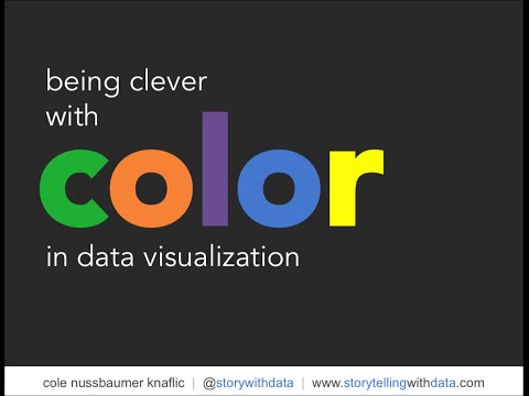 How to use color in your data visualization