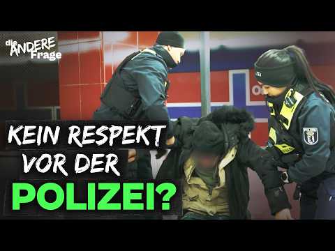 Kein Respekt vor der Polizei? Im Einsatz mit Polizisten in Berlin | Die andere Frage