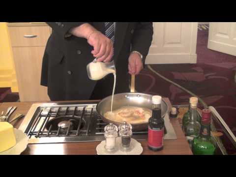 Giant Prawns with Whiskey and Curry