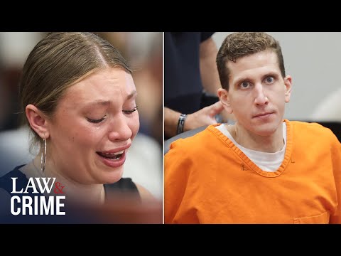 Bryan Kohberger Stares Down Surviving Roommate as She Shakes Through Impact Statement
