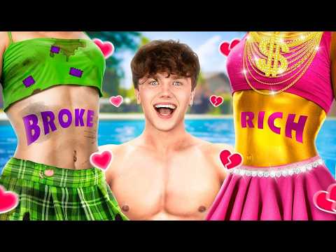 Бедная Популярная Vs Богатая Непопулярная Студентка! Я Устроила Вечеринку у Бассейна