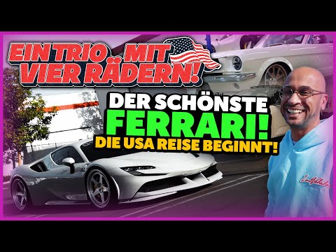 JP Performance - Der schönste Ferrari! | Die USA Reise beginnt!