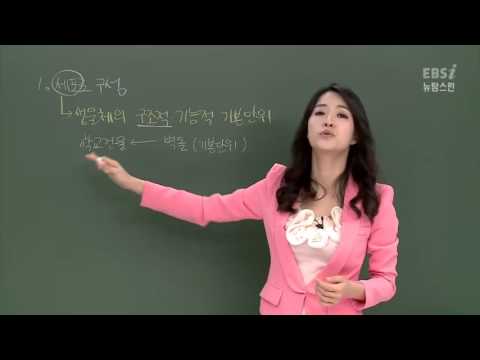 [뉴탐스런 생명과학 I] 01강 생명 현상의 특성 (1)