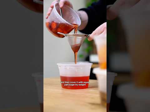 How to make the best fruit syrups for coffee