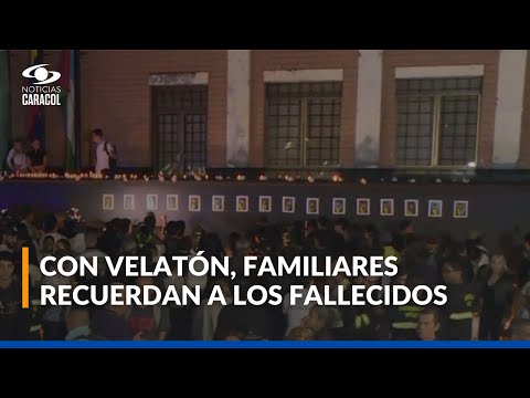 Velatón en homenaje a los estudiantes fallecidos en trágico accidente de tránsito en Antioquia