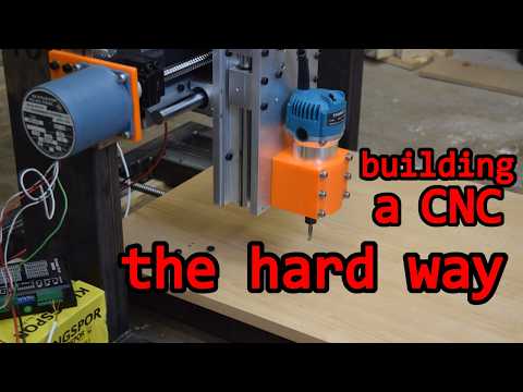 Building a steel-frame CNC router