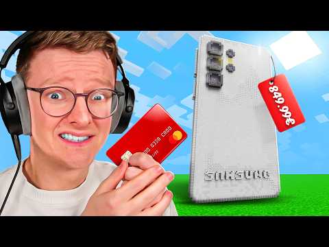I BUY EVERYTHING MY MODS BUILD IN MINECRAFT! 🎁🔥
