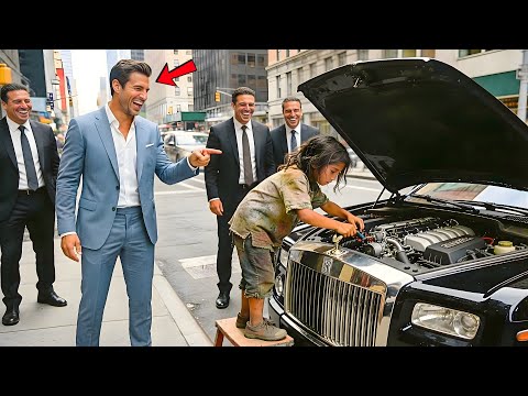 “PUEDO ARREGLAR ESTO” — EL MILLONARIO SE RIÓ… PERO EL NIÑO HIZO LO IMPENSABLE