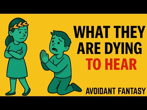 THIS Is What Avoidants Secretly Want to Hear After You Stop Chasing | Avoidant Fantasy”