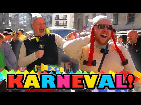 LIVE CHAOS beim KÖLNER KARNEVAL mit ZARBEX und SCHRADIN! | UNCUT