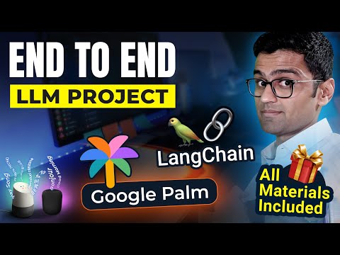 LLM Project | End to End Gen AI Project Using LangChain, Google Palm In Ed-Tech Industry