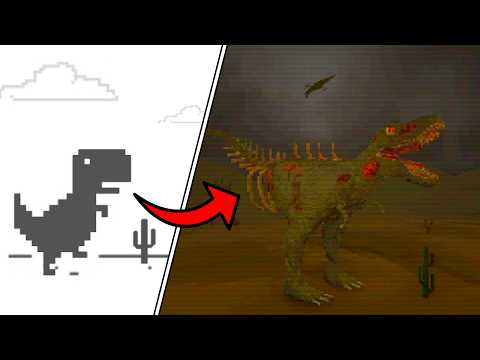 I made the Chrome Dino game, but it's a horror game