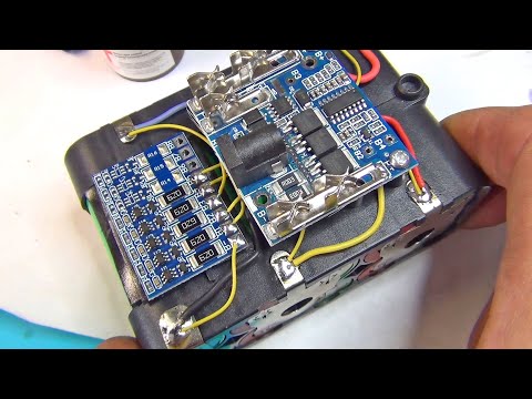 Как собрать аккумулятор  для электроинструмента. Китайская MAKITA.