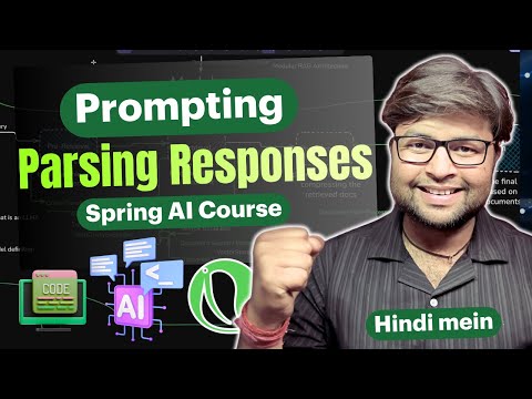 🔥 Prompting and Parsing Responses in Entities and List | Spring AI Tutorial [Hindi]