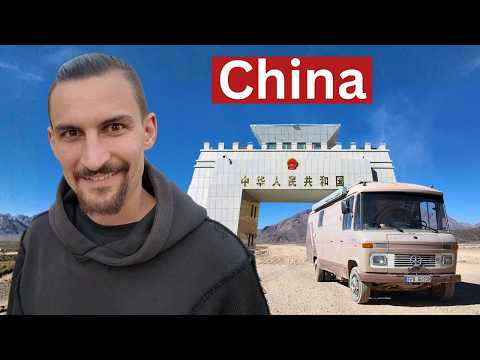 Traveling to China in a vintage campervan! 🇨🇳