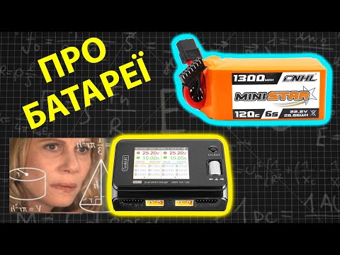 Акумулятори для FPV дронів. Характеристики і експлуатація акумуляторних батарей.