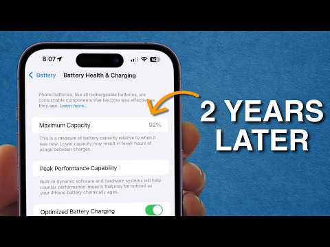 The TRUTH about iPhone battery health! (After 500 charge cycles)