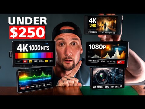 5 INCREDIBLE  VALUE Camera Monitors Under $250