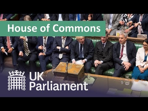 House of Commons 4 September 2019: MPs debate Benn Bill