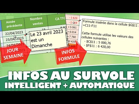 Comment insérer des commentaires automatiques et intelligents dans Excel !