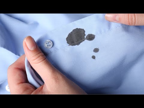 HOW TO REMOVE INK STAINS from CLOTHES & FABRIC!! (Laundry Hacks) |  Andrea Jean
