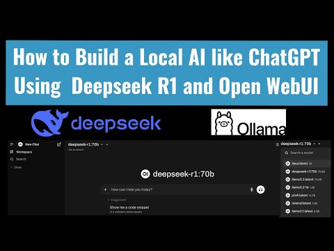 How to build a Local AI like ChatGPT using Deepseek R1 and Open WebUI (macOS/Linux Version)