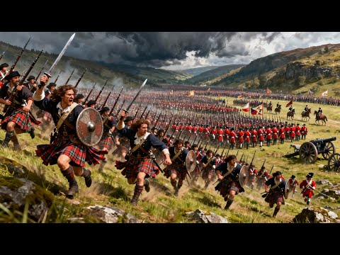 When 900 Highlanders BROKE an Army of 25,000 in a Single Charge – The True Story of Killiecrankie