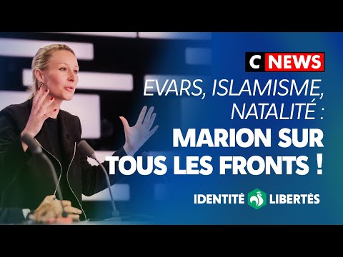 Marion Maréchal is Christine Kelly's guest on CNEWS