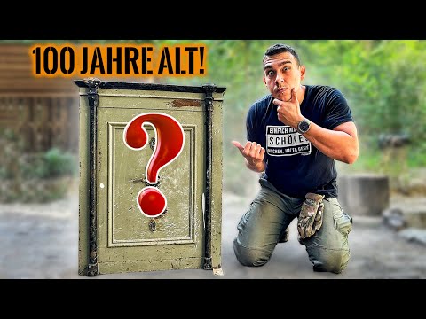 100 JAHRE ALTER TRESOR ohne Besitzer! Was wird drin sein? Tresor knacken mit Survival Mattin