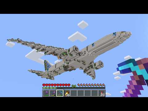 I Built a Minecraft Plane That Actually Works