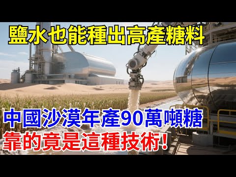 鹽水也能種出高產糖料？中國沙漠年產90萬噸糖，靠的竟是这种技術！【科创驿报】#科普#科学#中國基建 #建造#施工 #沙漠工程 #國際觀點 #熱門 #大熱門 #中國 #基建狂魔#沙漠