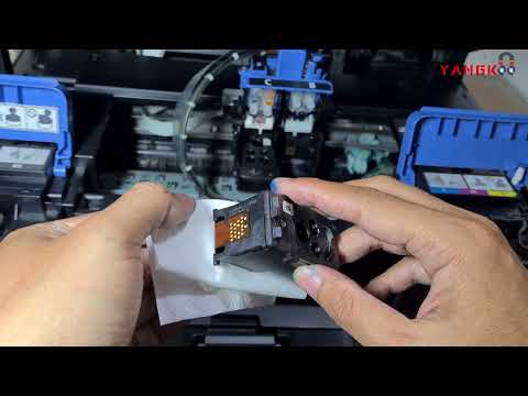 Hasil Print Garis Printer Canon G2010