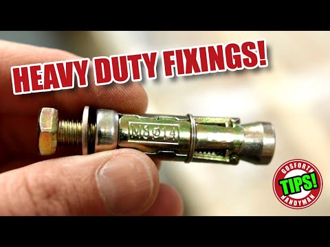 How to fix REALLY HEAVY things to walls? Meet the WALL BOLT!