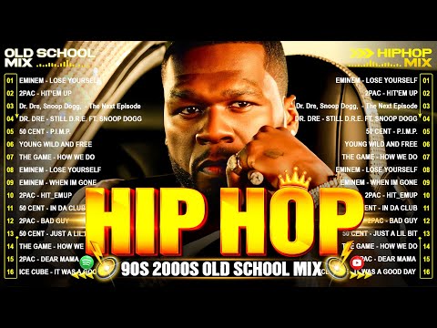 TOP OLD SCHOOL HIP HOP - 50 Cent, Ice Cube, Snoop Dogg, 2Pac , Eminem, Dr. Dre, DMX, Method Man