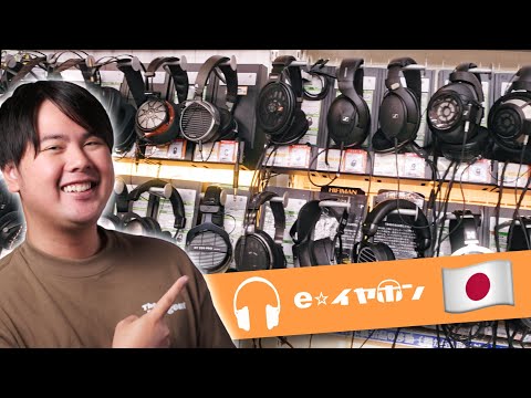 I Visited Japan's SECOND BIGGEST Earphone Store