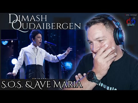 FIRST TIME HEARING Dimash - S.O.S. & Ave Maria 🇰🇿 REACTION!