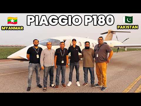 Ferrying a Piaggio P180 Avanti to Pakistan! 