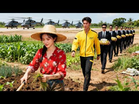 【一口氣看完】總裁假扮外賣員試探鄉下丫頭，誰知她當場閃婚！總裁瞬間淪陷，立刻叫來十架直升機接她回豪宅，逆襲成豪門闊太！#短劇推薦 #萌娃 #逆袭 #豪门 #爽剧 #都市