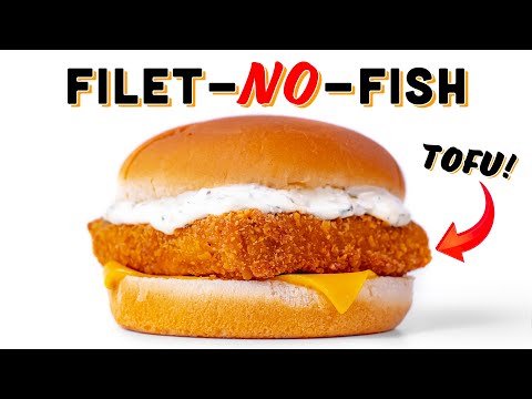 McDonald's Filet-O-Fish but VEGAN & BETTER!