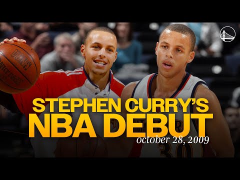 Warriors Access | Stephen Curry's FIRST NBA Game