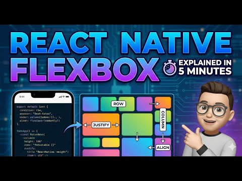 Master React Native Layouts in 5 Minutes ⚡️ Flexbox Guide 2025 | amplifyabhi